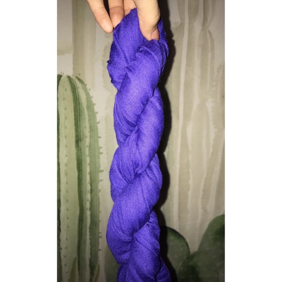 J.Crew Blue Purple Scarf - Picture 3 of 4